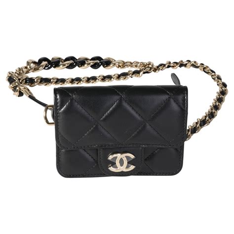 quilted belt bag chanel|original quilted chanel bag.